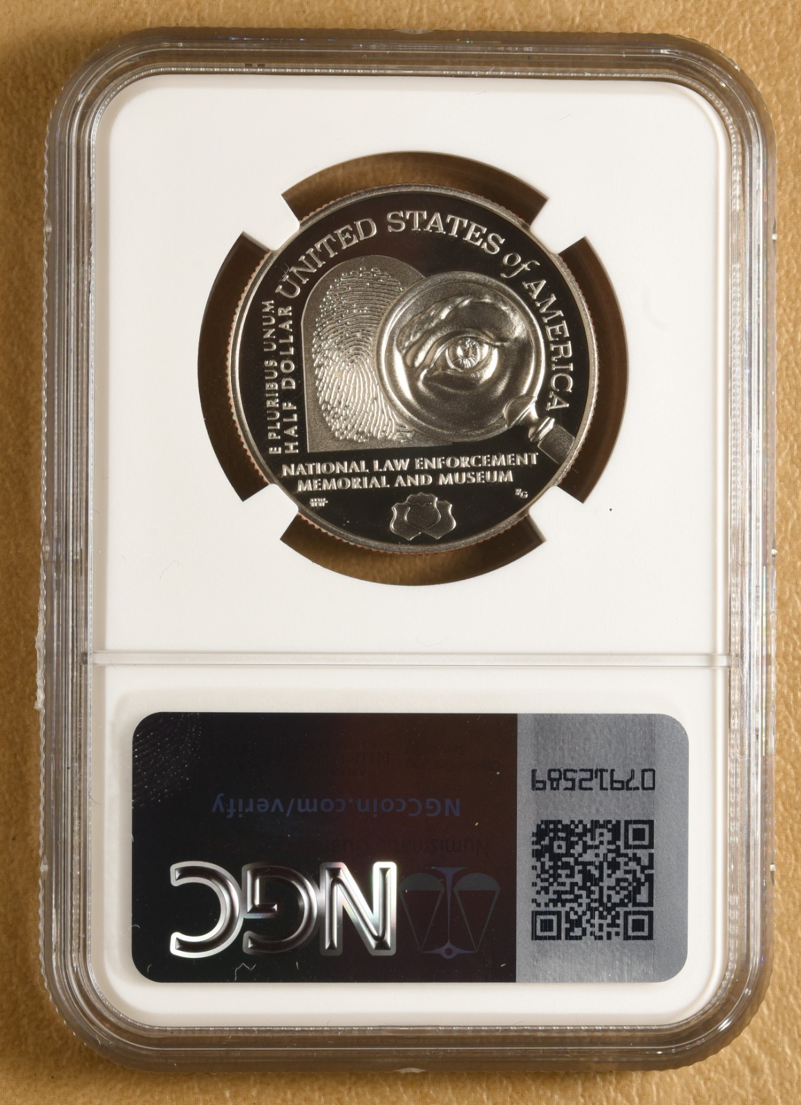 2021 S Law Enforcement Commemorative Half Dollar NGC PF 70 Ultra Cameo