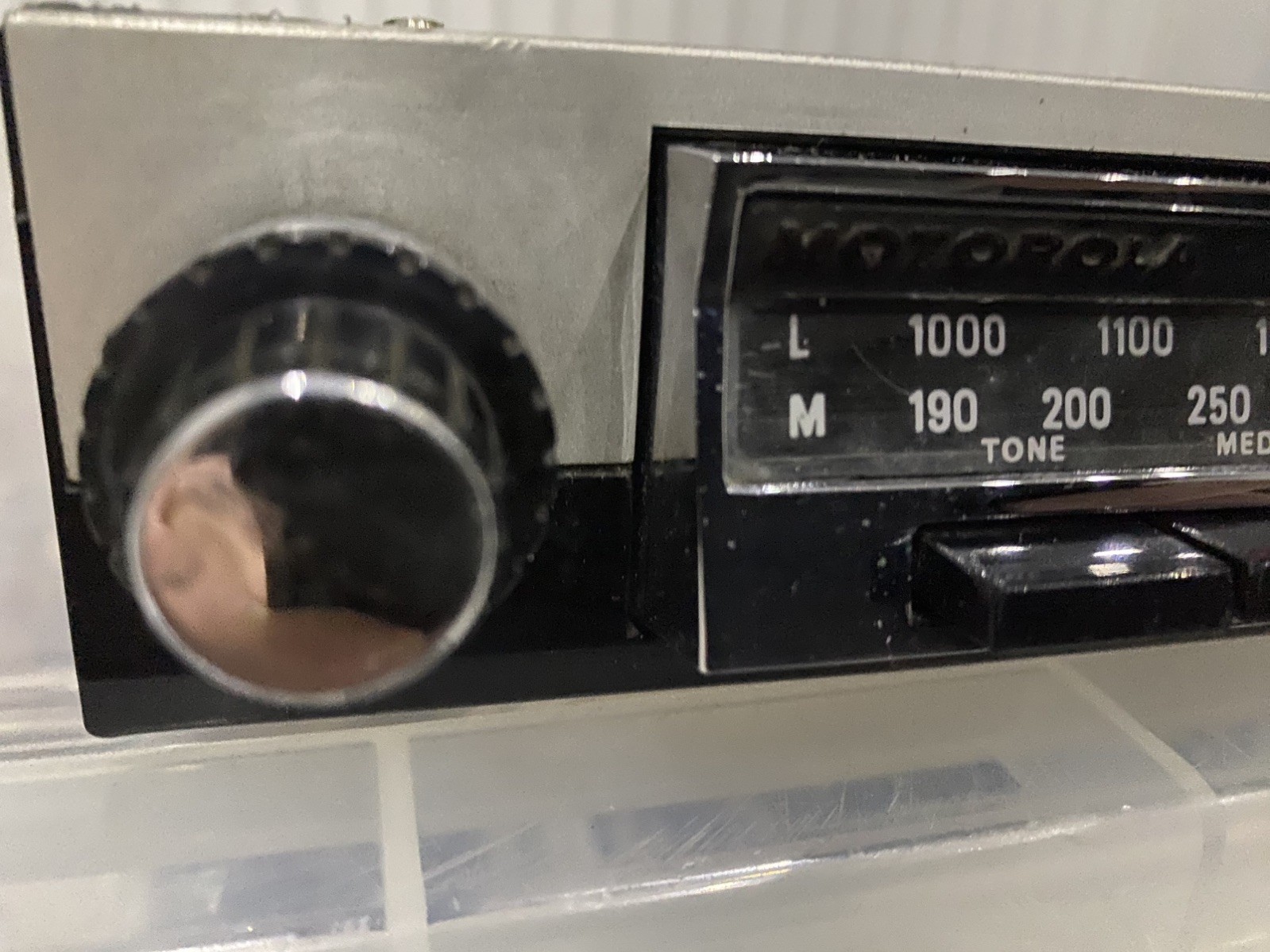 Motorola 125X Car Radio Classic Vintage fully working