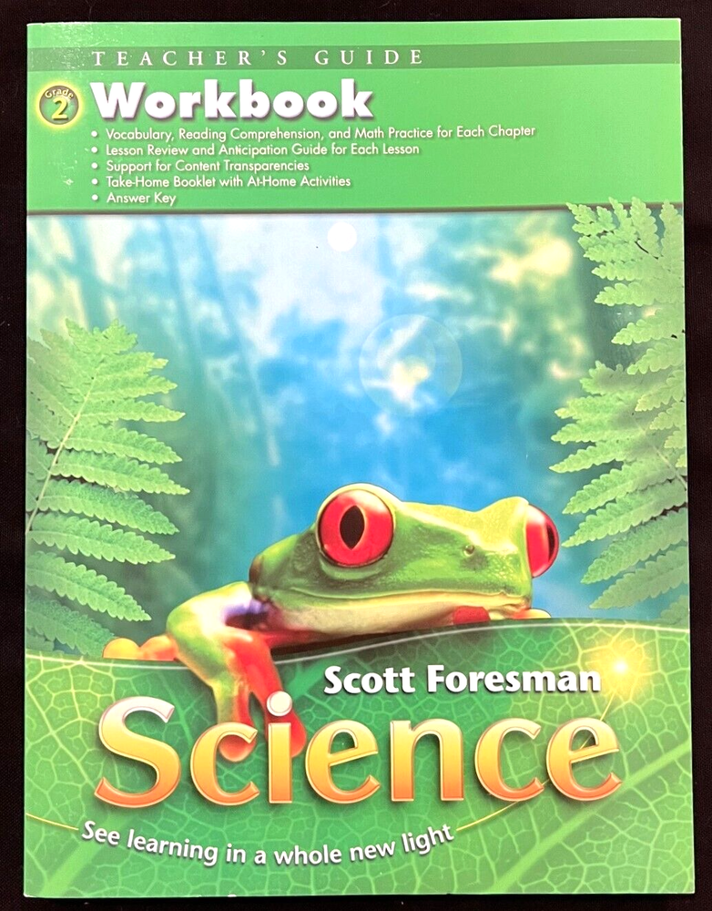2nd Grade - SCIENCE - WORKBOOK - TEACHER GUIDE (2006, Scott Foresman)