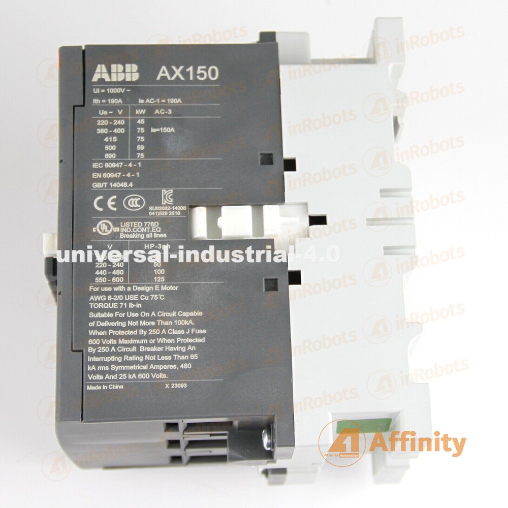 ABB AX150-30-11-80 Contactor NEW 1PC