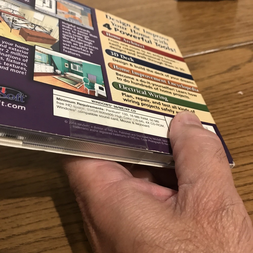 ValuSoft Custom 3D Home PC CD-Rom New