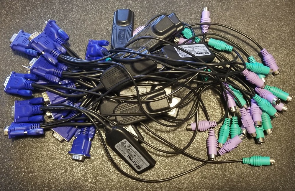Raritan Dominion DCIM-PS2 Computer Interface Module (CIM) - KVM extender VGA