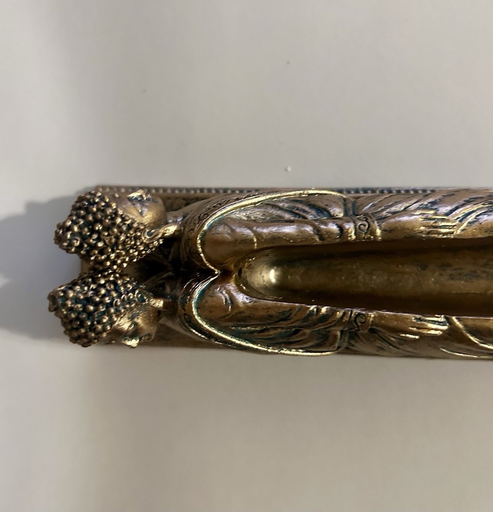 Bronzed Buddha Double Sided Incense Burner