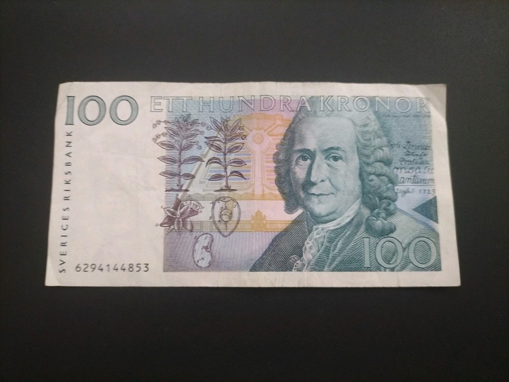Sweden 100 Kronor 1986 First Design