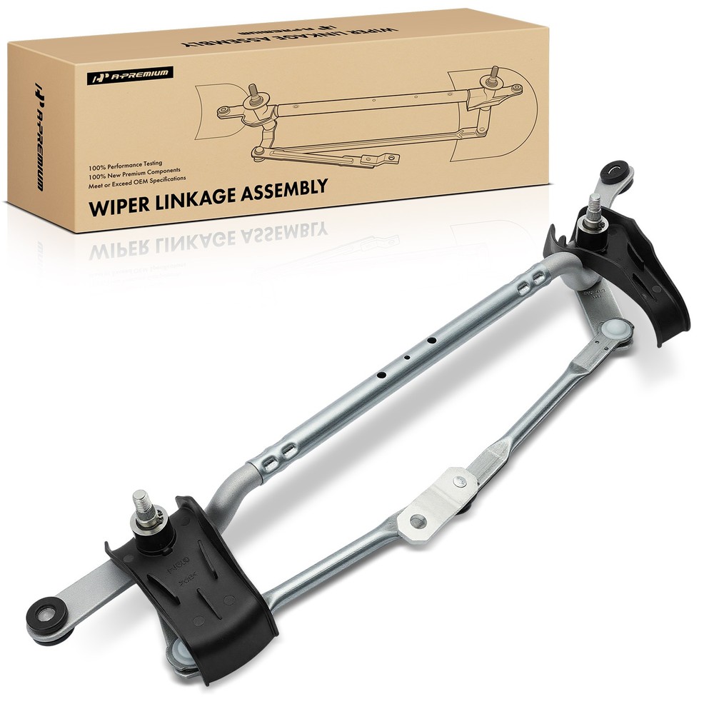 A-Premium Front Side Windshield Wiper Linkage with Hardware for Mazda 3 14-18