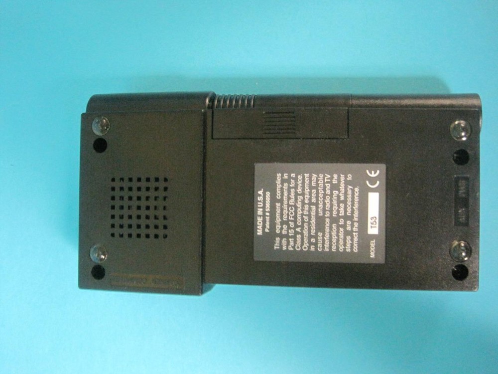 Worthington Data Solutions Portable Tri-Coder w/Carrying Case Model T53 Handheld