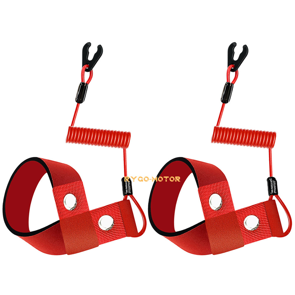 5Pack Stop Kill Safety Key Lanyard for Yamaha All Jet Ski WaveRunner WaveVenture