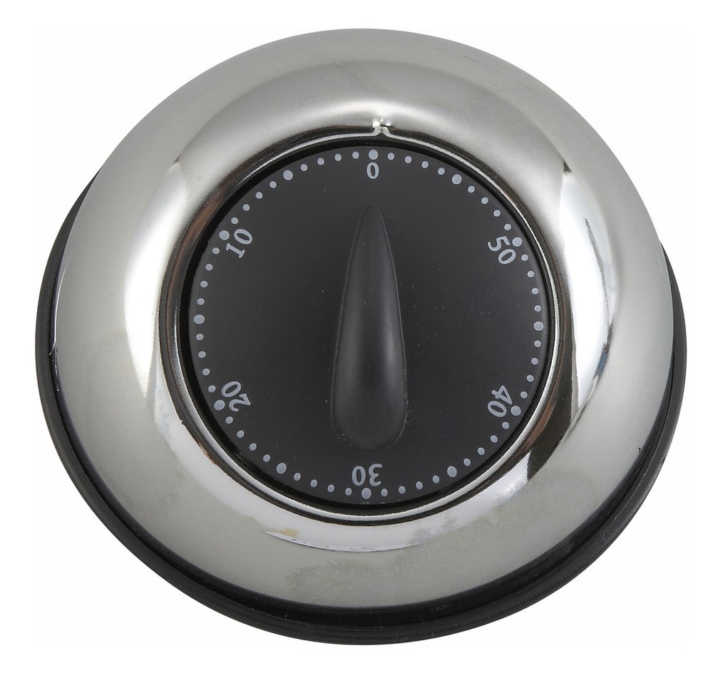Mechanical Timer, Long Ring, S/S (12 Each)