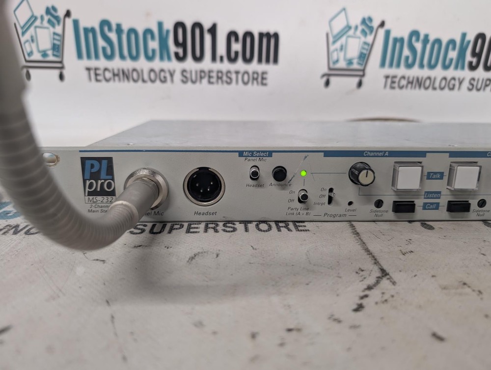 Clear-Com Intercom Beltpack & Headset System - 9x TW502 TWC-10A PL Pro MS-232