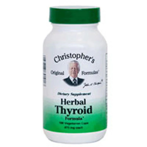 Herbal Thyroid 100 Vegicaps 475 Mg