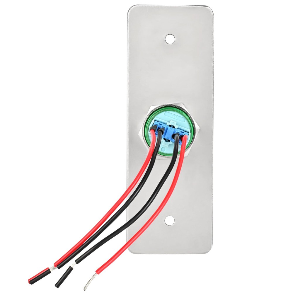 Push to Exit Button，IP68 Waterproof 304 Stainless Steel Panel Round Request t...