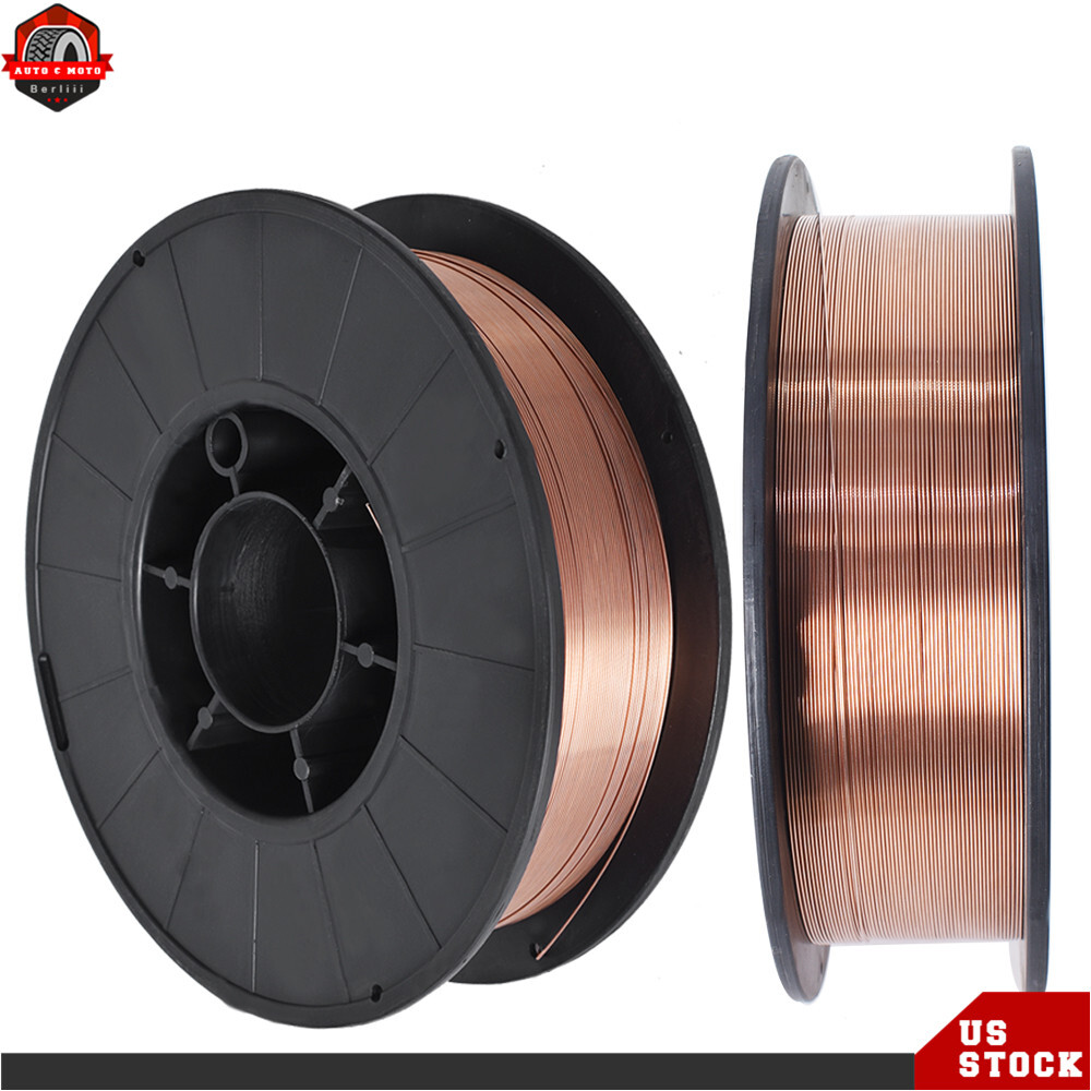 11-lb Roll 2Pack ER70S-6 .030" (0.8mm) Mild Steel MIG Welding Wire