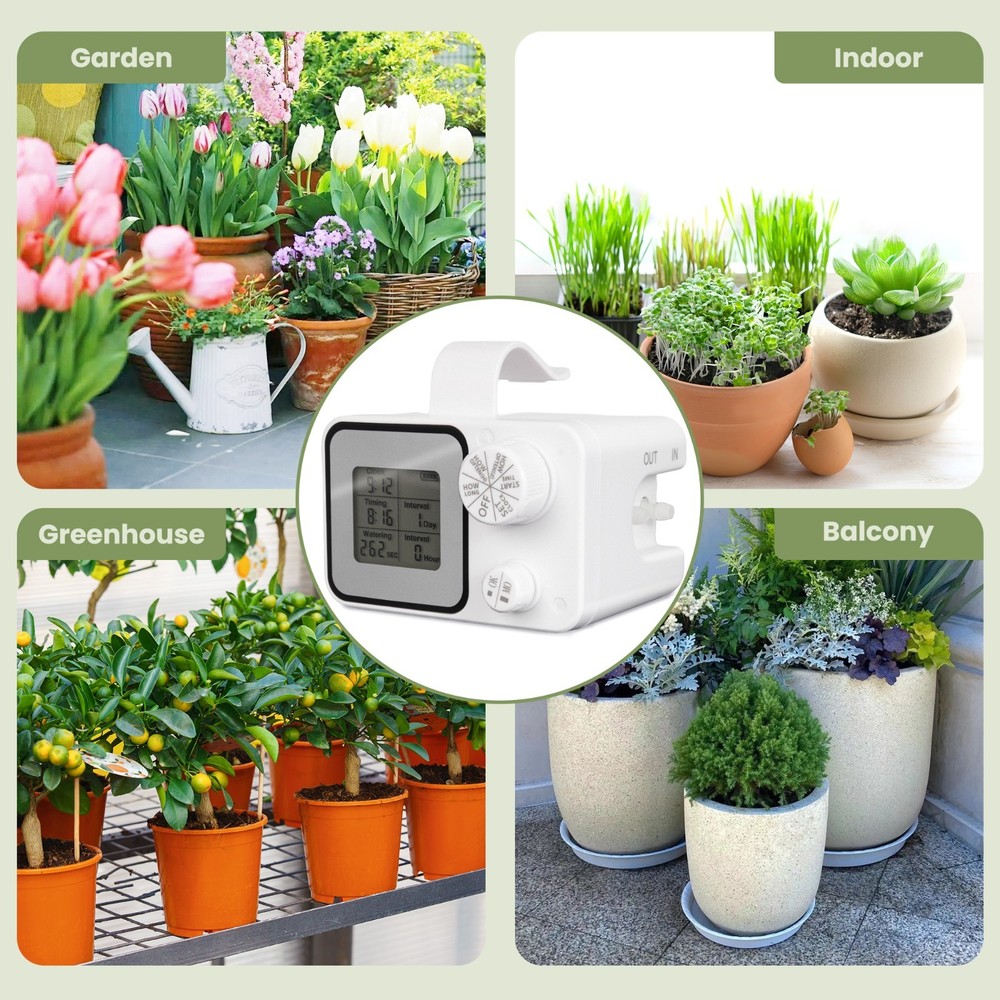 auto drip irrigation watering system dripper kits