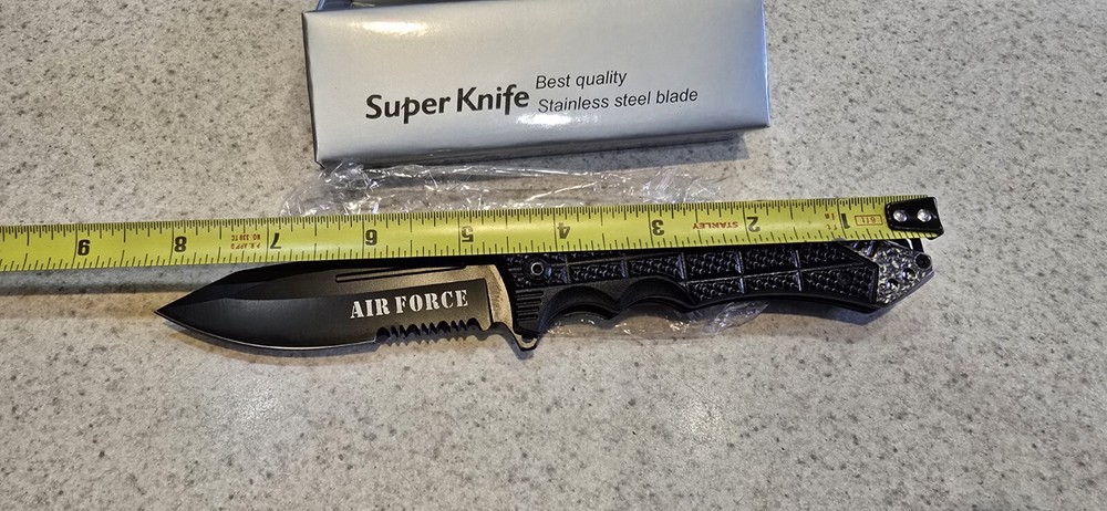 Super Knife " Air Force " Pocket Knife