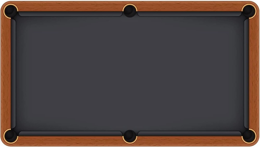 Pre Cut Gray Billiard Cloth Pool Table Felt Stretch Fabric Replacement 8ft Table