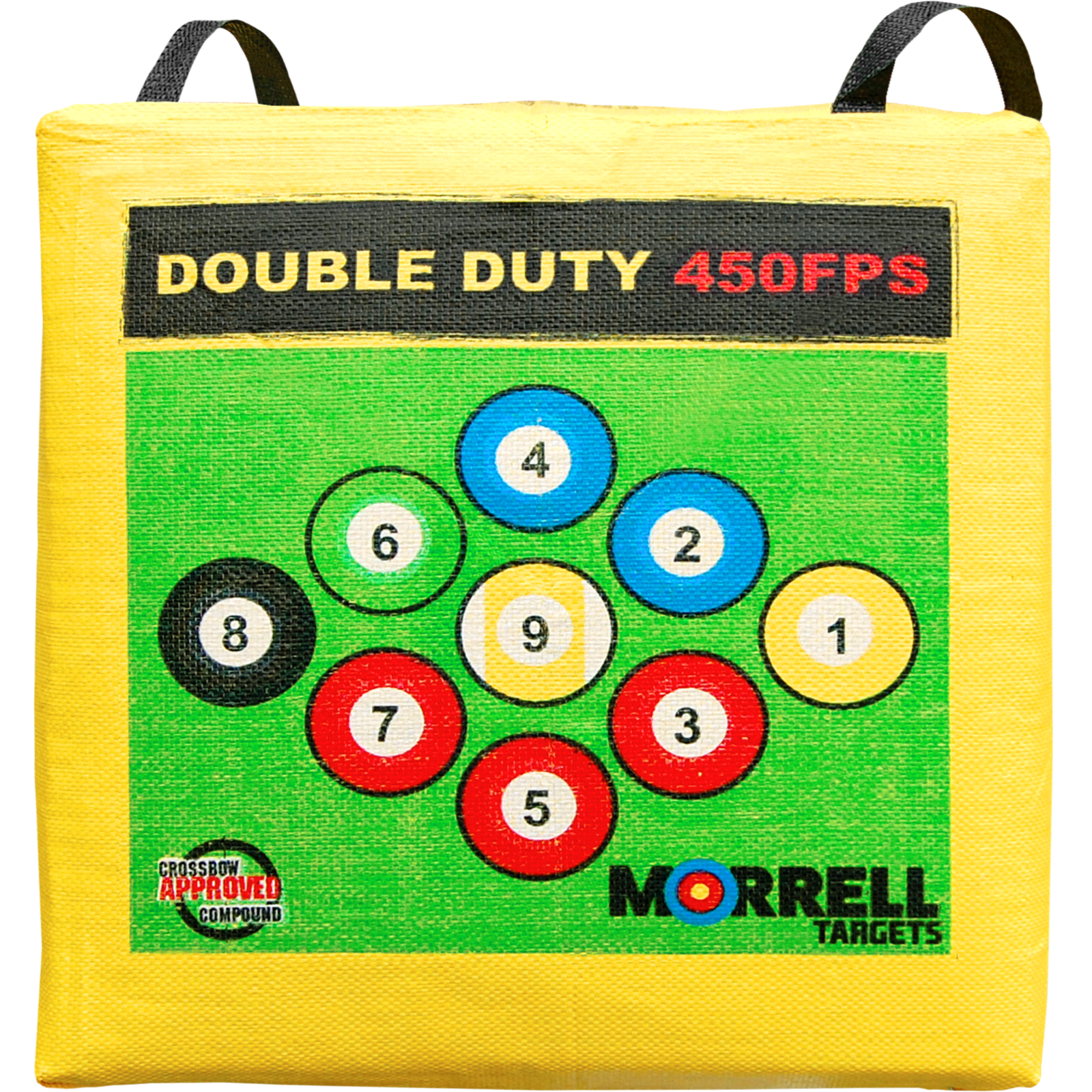 Morrell Double Duty Archery Target Crossbow Compatible | 4 Sided Shooting