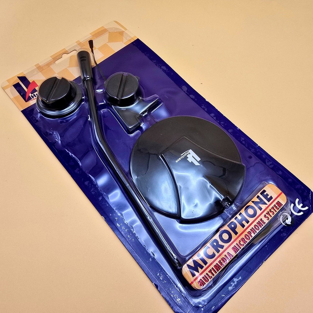 Hurricane Multimedia Microphone System for Computer PC Laptop with Stand Mounts