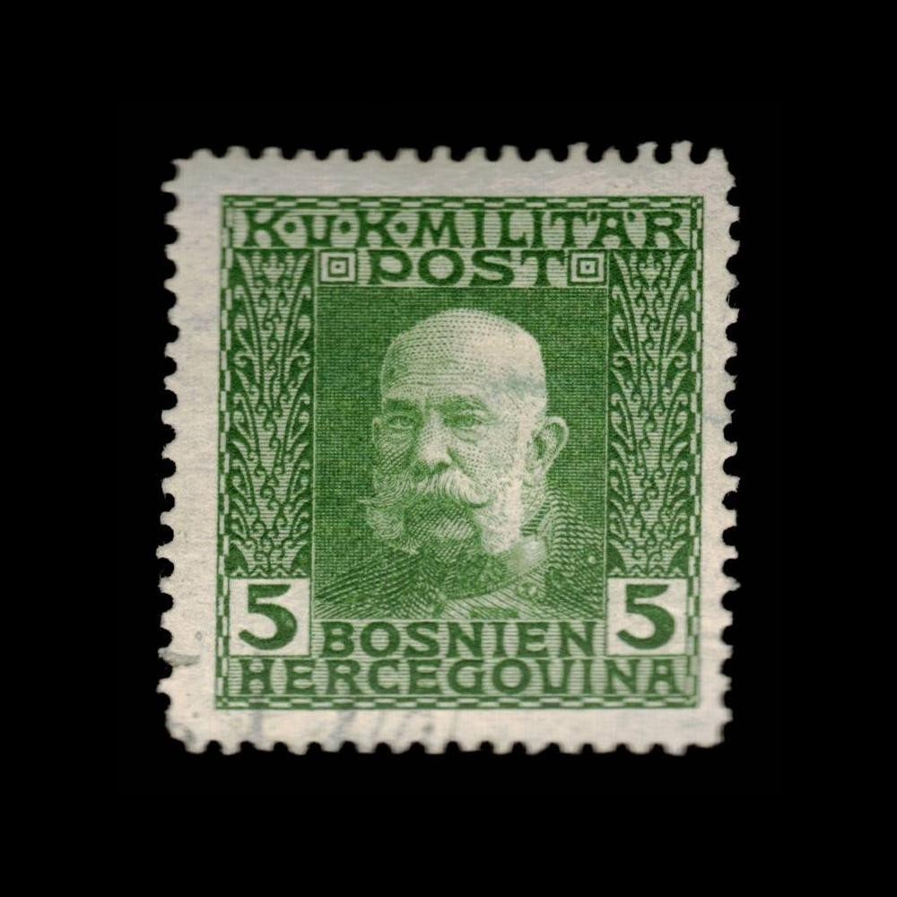 Bosnia & Herzegovina, Scott 68, Franz Josef, 1912, used, 115342