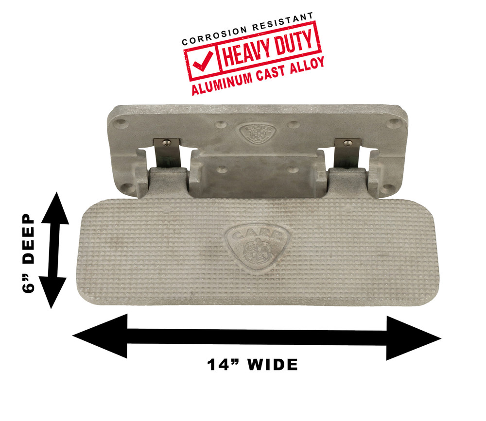 Carr 190005 XM4 MATTE Flat Mount Mega Step - Mechanical Matte