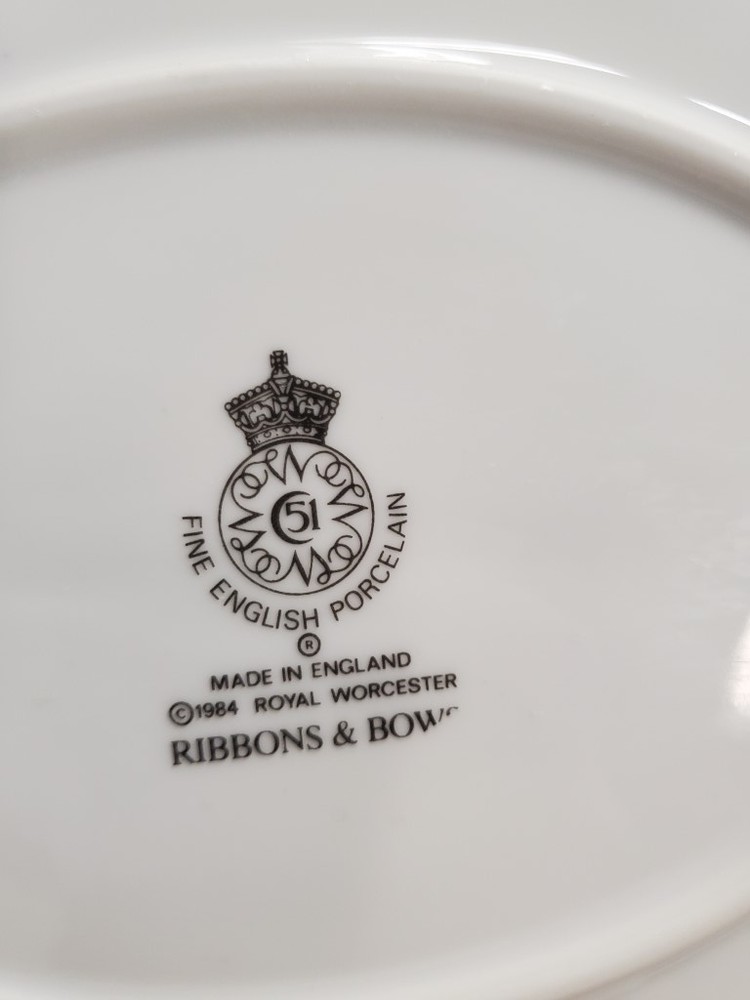 Spode Ribbons & Bows Oval Serving Platter LK