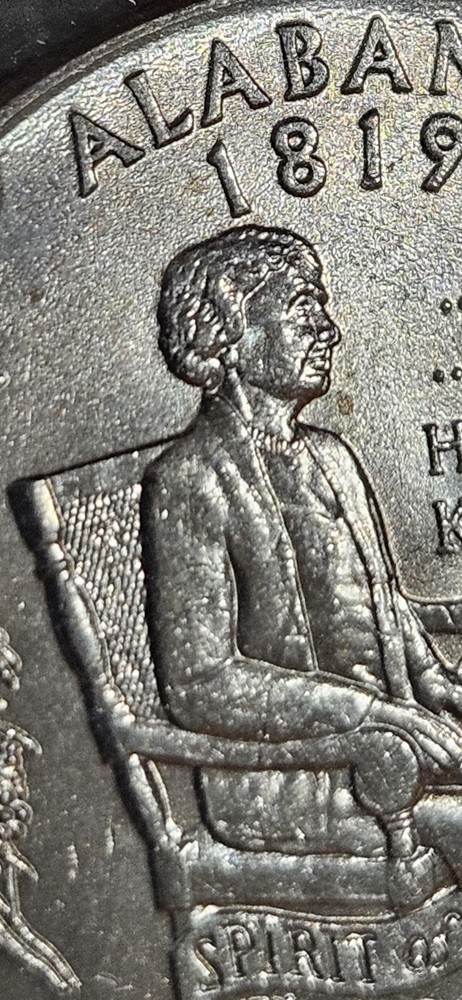 🔥🔥2003 P Hellen Keller Commemorative State Quarter Alabama Error🔥🔥