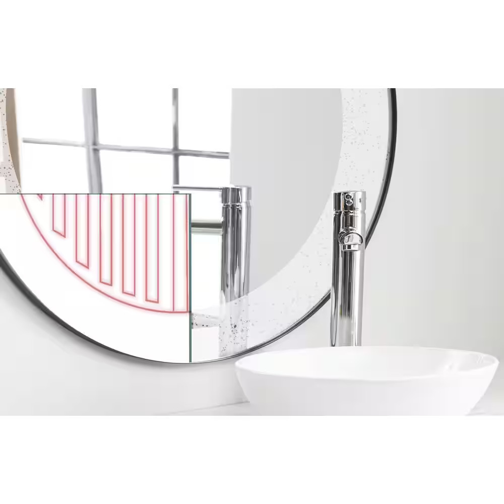 18 In. X 24 In. Rectangular Mirror Defogger