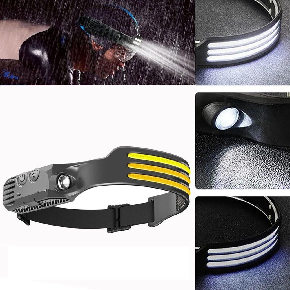 1000000 Lumens Super Bright LED Tactical Flashlight Rechargeable LED Work Light