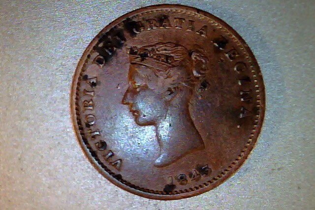 Canada - New Brunswick  1843 HALF PENNY