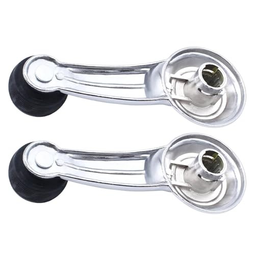 Window Crank Handle Set Front/Rear Driver & Passenger (Pair) Compatible with