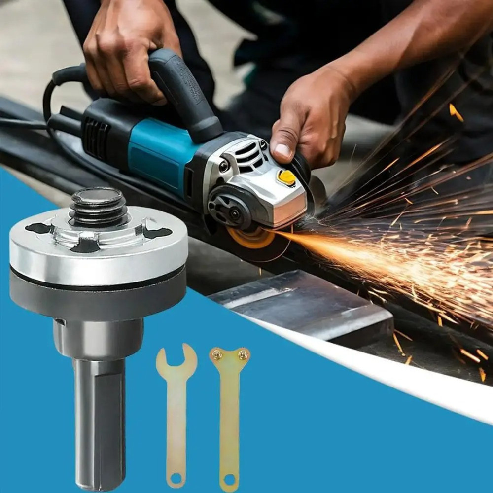 10mm 5Pcs Drill to Angle Grinder Adapter Set - Variable Rod Converter Tools