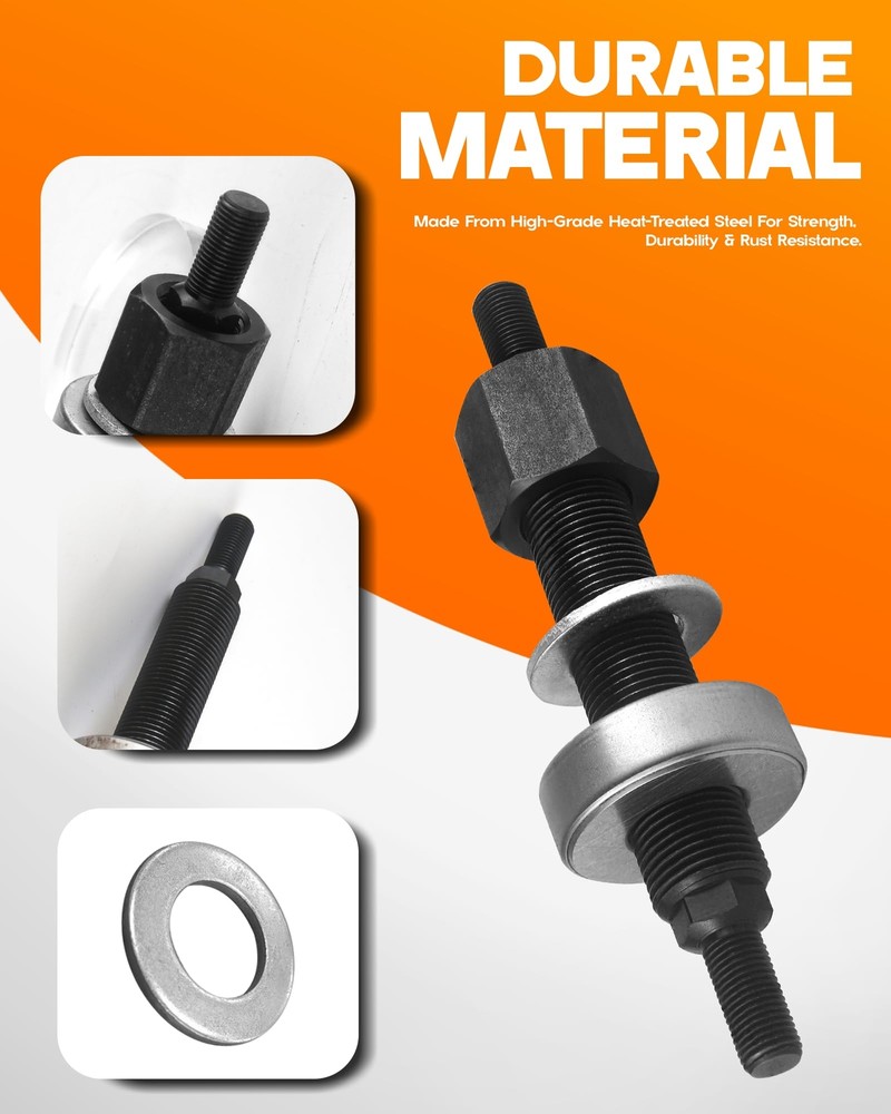 66515 Harmonic Balancer Install Puller Tool Set for Chevy SBC BBC Cranks