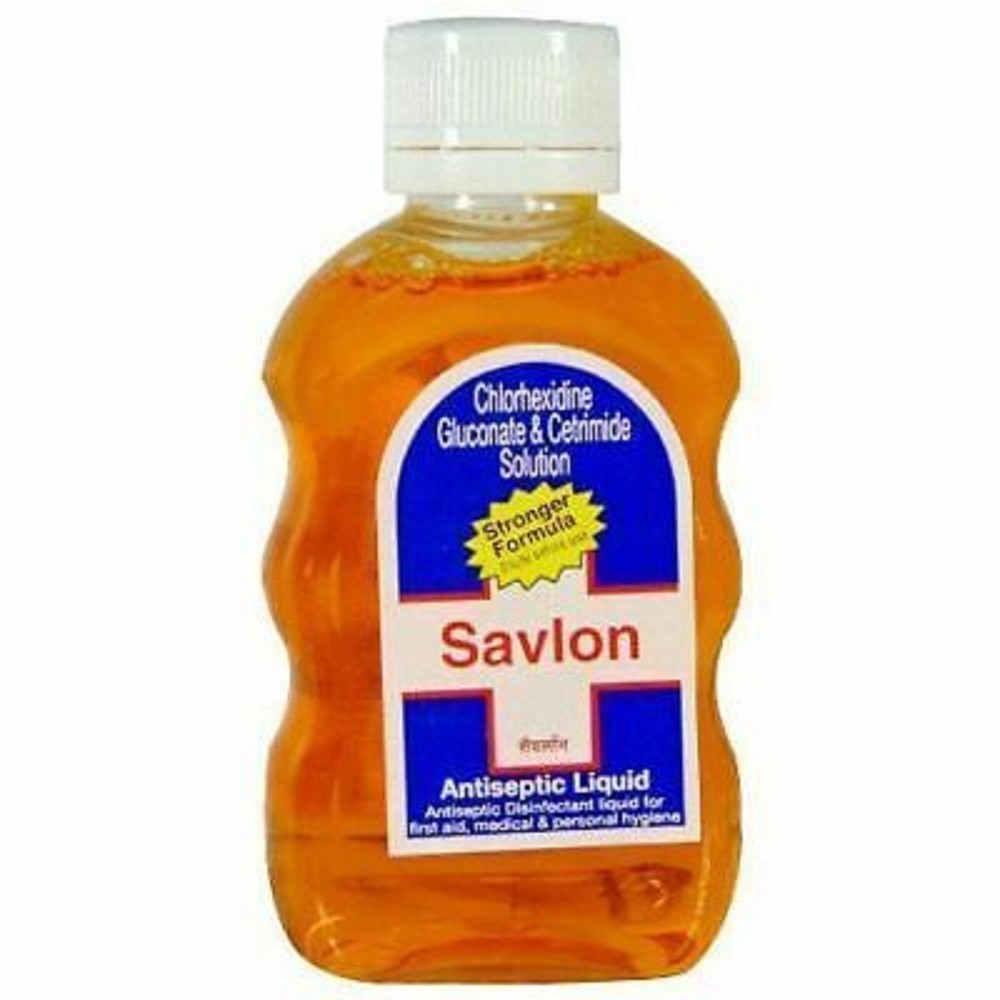 2 x Savlon Liquid 100ml First Aid Two Bottles Wound Wash
