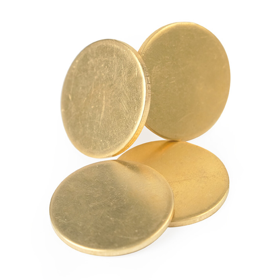 H62 Solid Brass Discs Plate Round Sheets Thick 0.5/1/1.5/2/3/4/5/6mm OD 10~300mm
