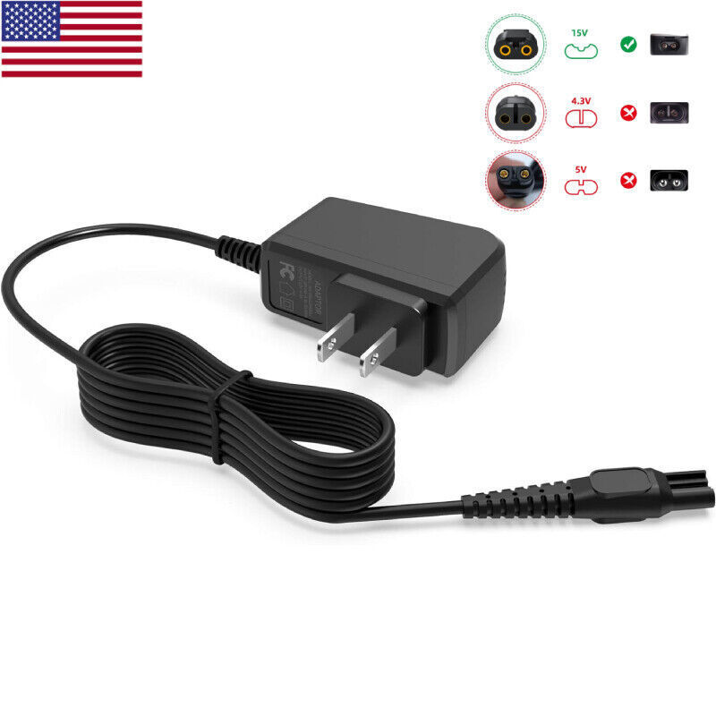 Replace Philips Norelco AC Power Supply Charging Cord Charger Adapter for Shaver