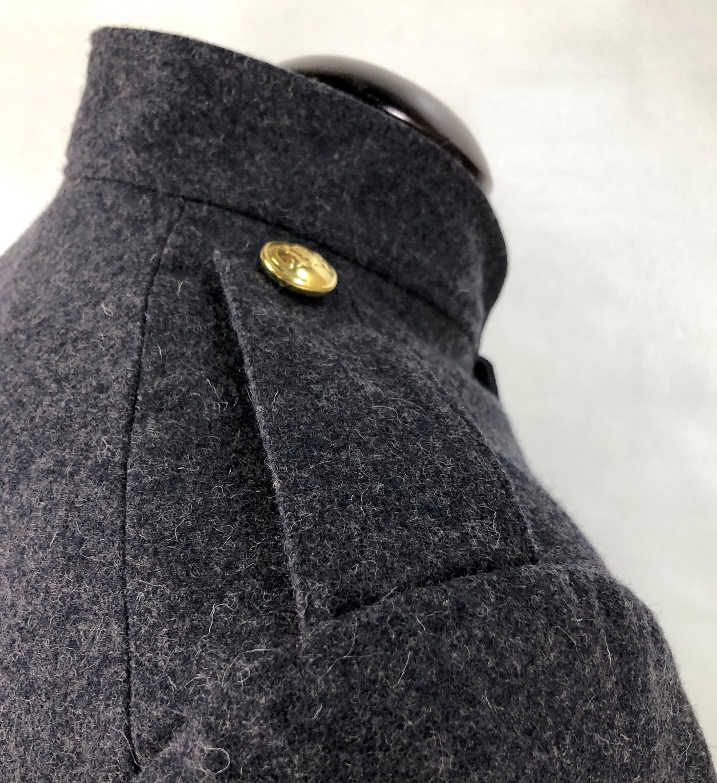 Confederate Richmond Depot Type 2 Jacket of English Army Cloth Size 44