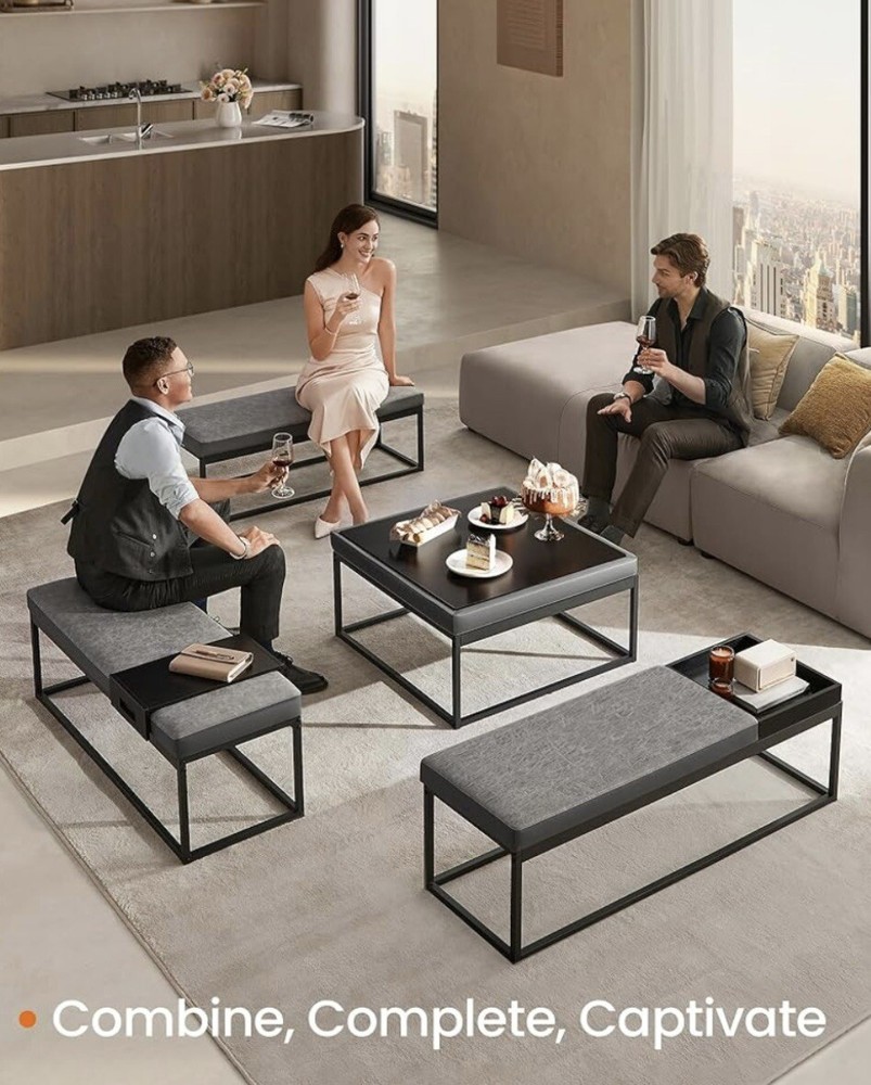 Ottoman Bench With Tray