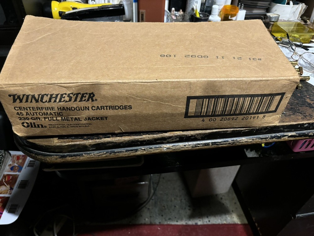 Cardboard Empty Ammo Case Box