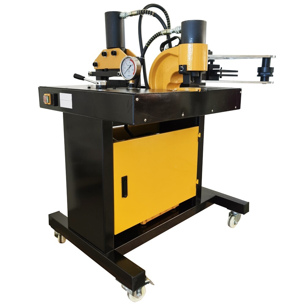 Electric Bus Processing Machine 110V Cutting+Punching+Flat and Vertical Bending