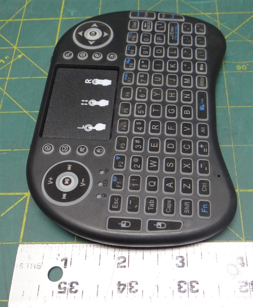 Wireless Mini Keyboard Remote Control Touchpad Mouse Combo Controller Backlit