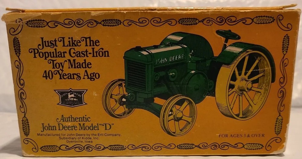John Deere Authentic Ertl Model D Tractor