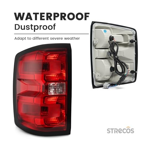 Tail Light Compatible with 2014 2015 2016 2017 2018 Chevy Left Driver Side