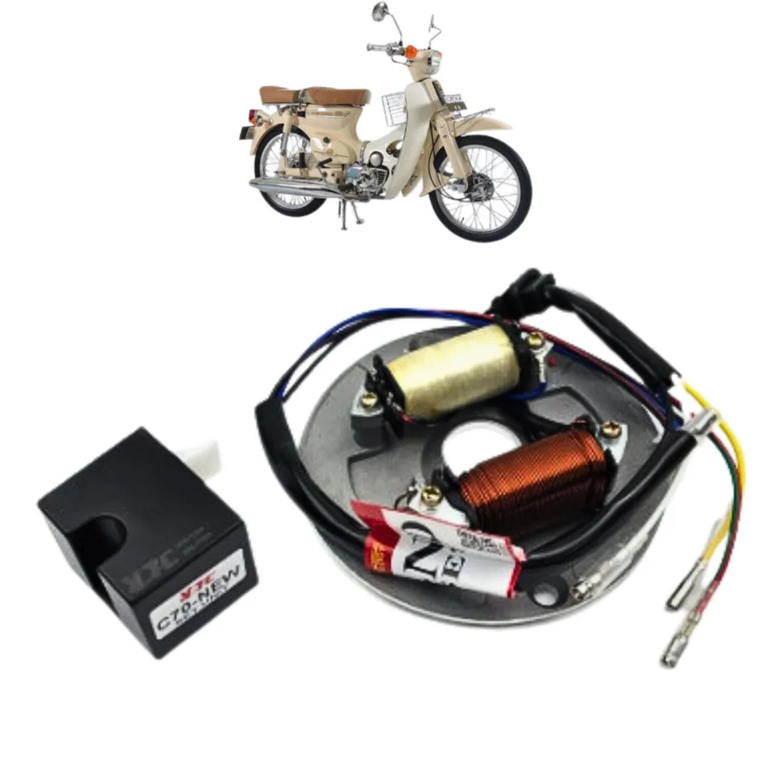New Electronic Ignition Conversion Kit HONDA CT70 CT70H XL70 C70 ATC70 GBO CDI