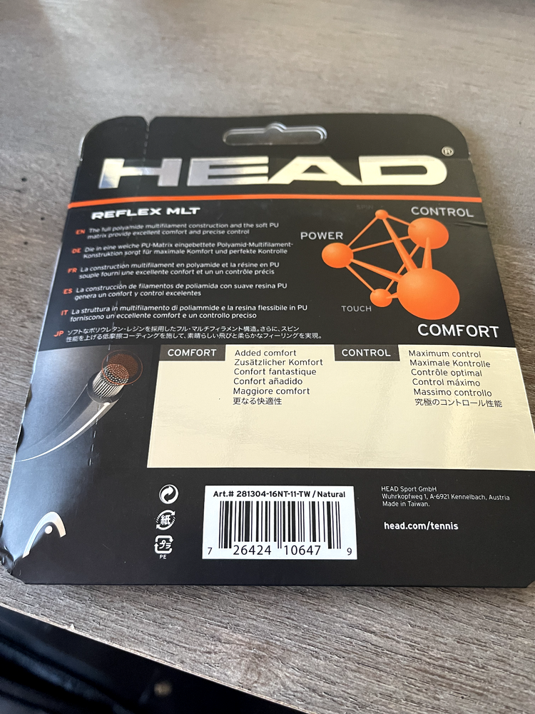 Head Reflex MLT 16G Tennis String