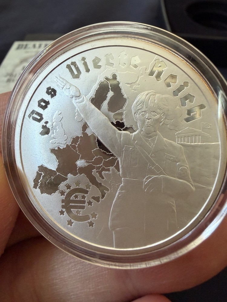 Silver Shield Reverse Proof 2017 Das Vierte Reich 1oz COA 611