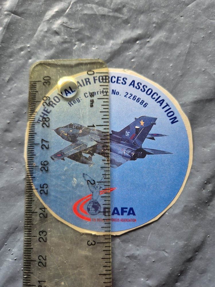 Royal Air Force Association Sticker Tornado