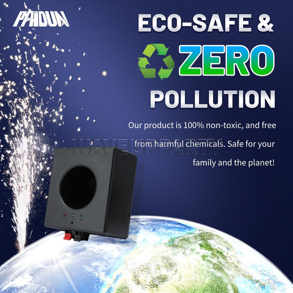 PAIDUN Mini Cold Spark Machine System Sparkler Firework Effect Remote Control