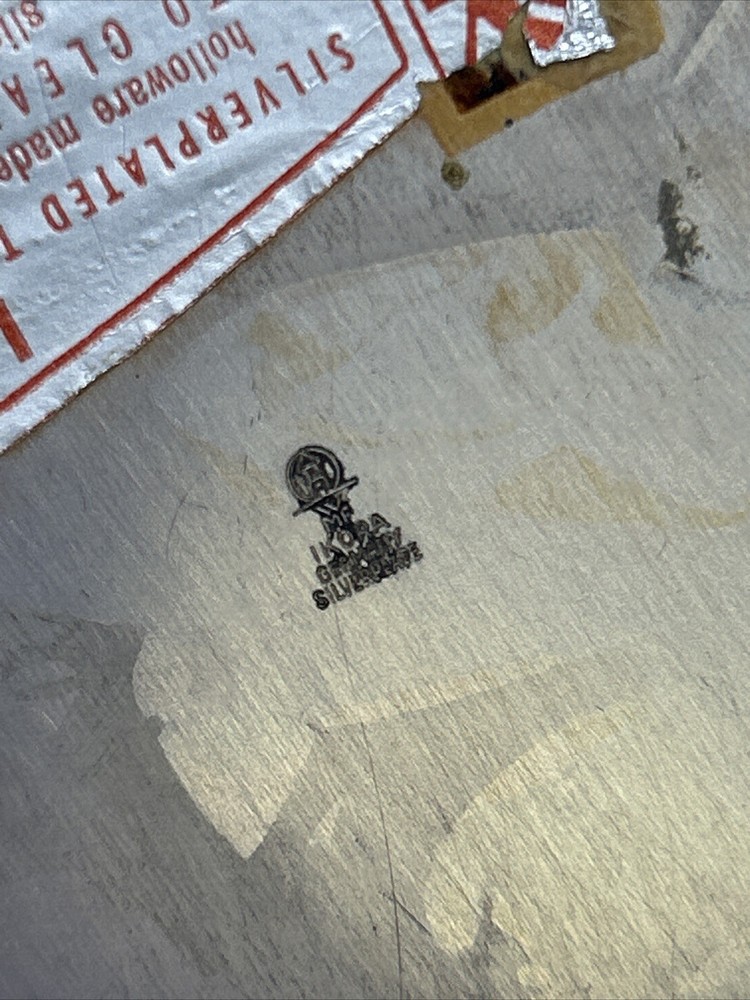 Vintage WMF IKORA Germany Silver Plated Footed Candy Bowl Trinket Dish #3815