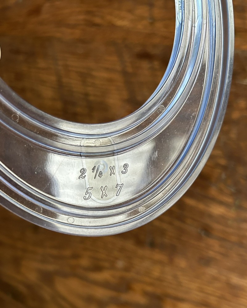 Creative Memories Custom Cutting System 2 Ovals 1 Circle Pattern Scrapbooking