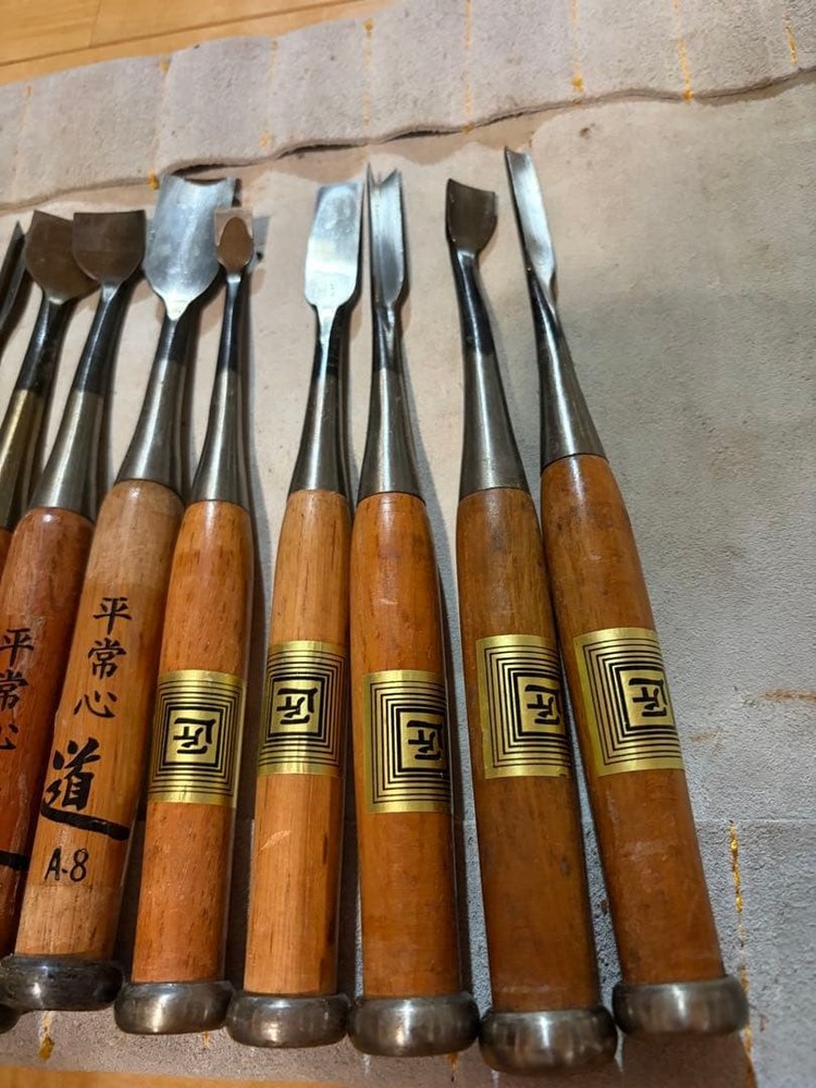 Chisel Set 13pc Woodworking Hand Tools DIY Chisels Excellent Condition