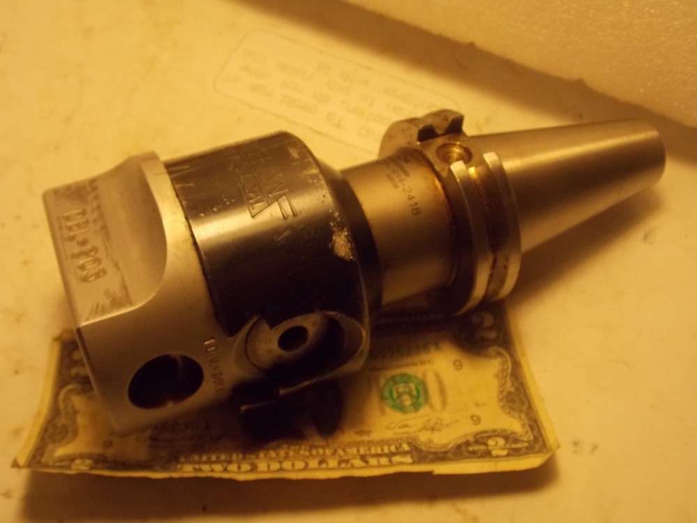 Criterion DBL-203 Micrometer 3/4" Boring Head CAT40 Command Tool Holder